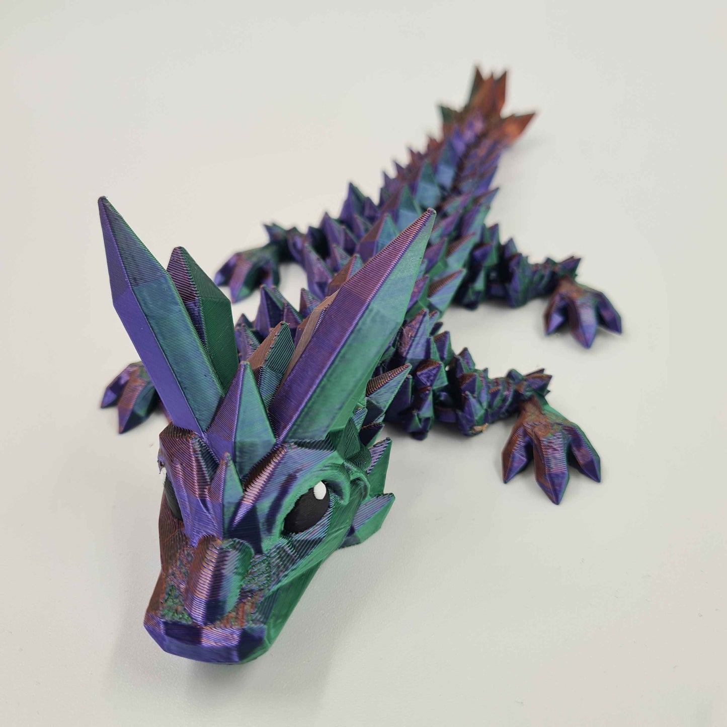 Crystal Flexi Articulated Dragon