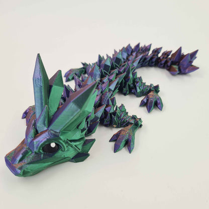 Crystal Flexi Articulated Dragon