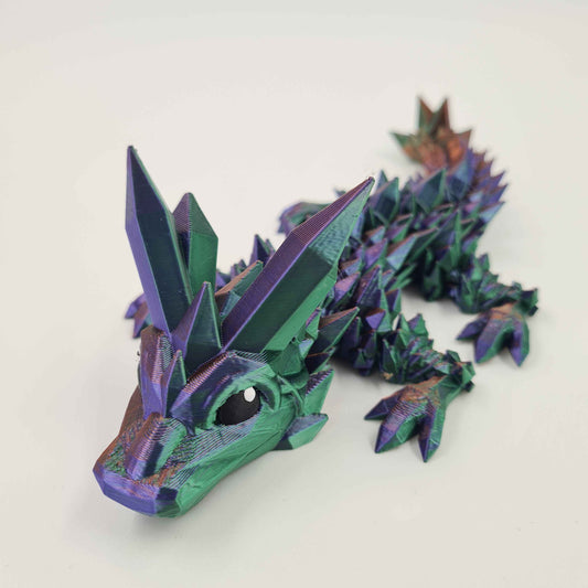 Crystal Flexi Articulated Dragon