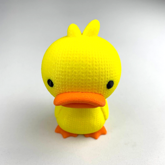 Crochet Style Duck Figure