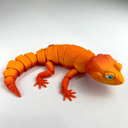 Leopard Gecko Lizard Flexi Articulated