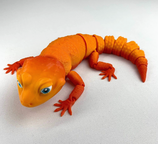 Leopard Gecko Lizard Flexi Articulated