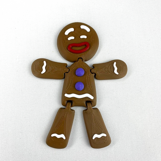 Gingerbread Man Flexi Articulated