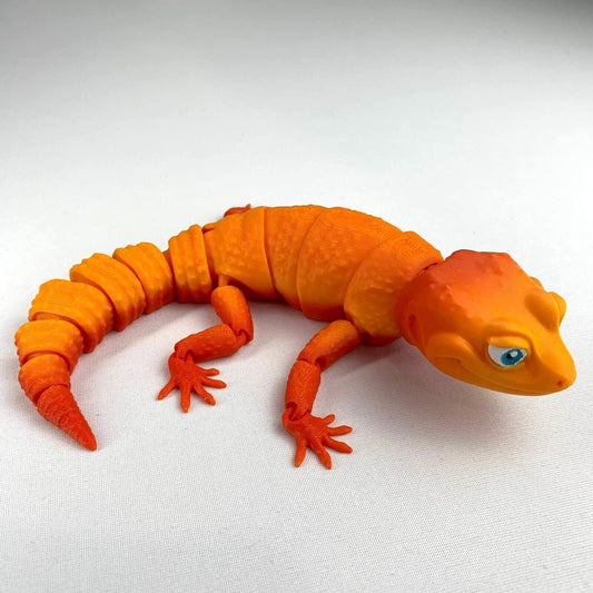 Leopard Gecko Lizard Flexi Articulated