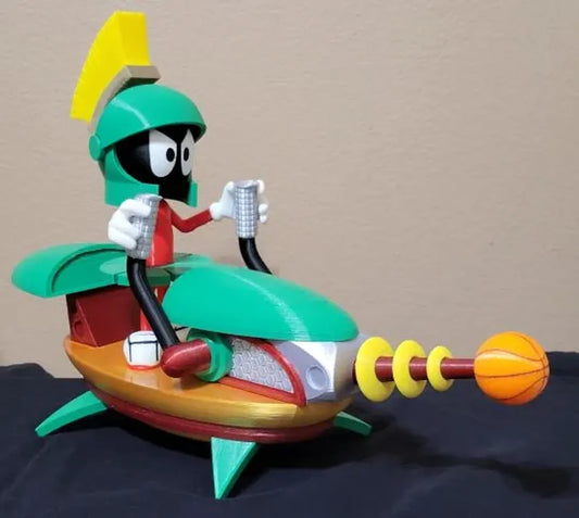 Looney Tunes Marvin the Martian With Spaceship