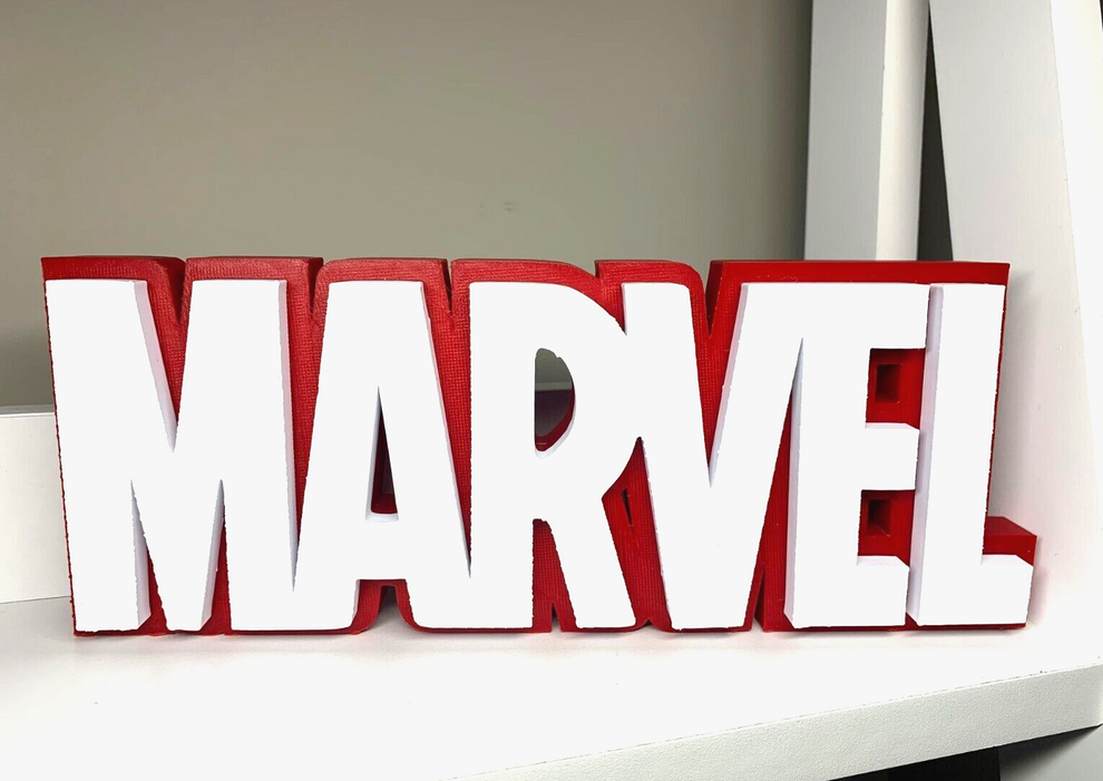Marvel Sign Logo – Slic3d Labs