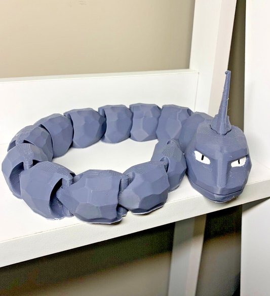 Pokemon Onix Flexi 3D Printed