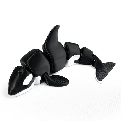 Orca Killer Whale Flexi Articulated