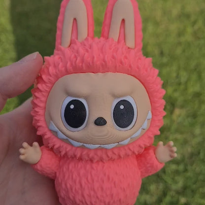 Labubu with Moving Eyes - 3D Printed