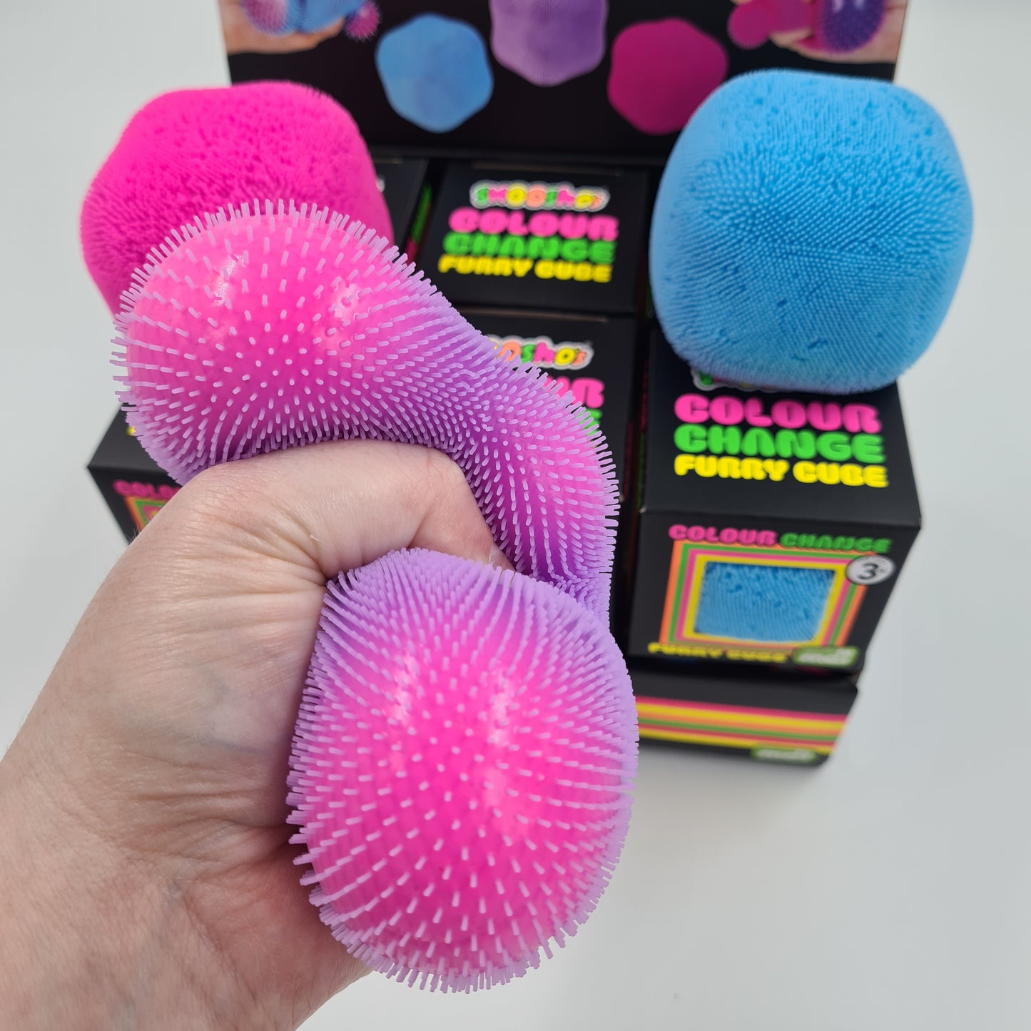 Smoosho's Colour Change Furry Cube