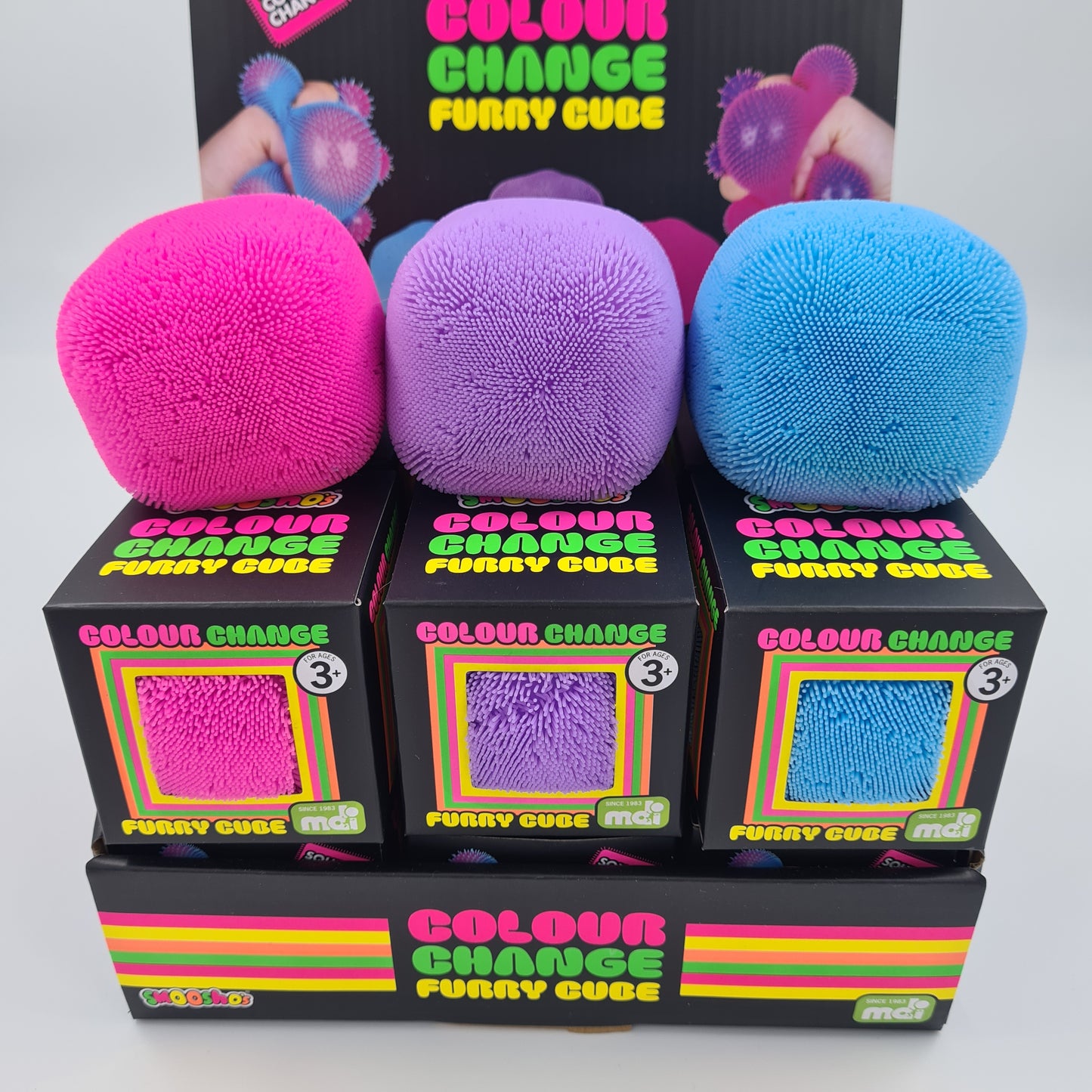 Smoosho's Colour Change Furry Cube