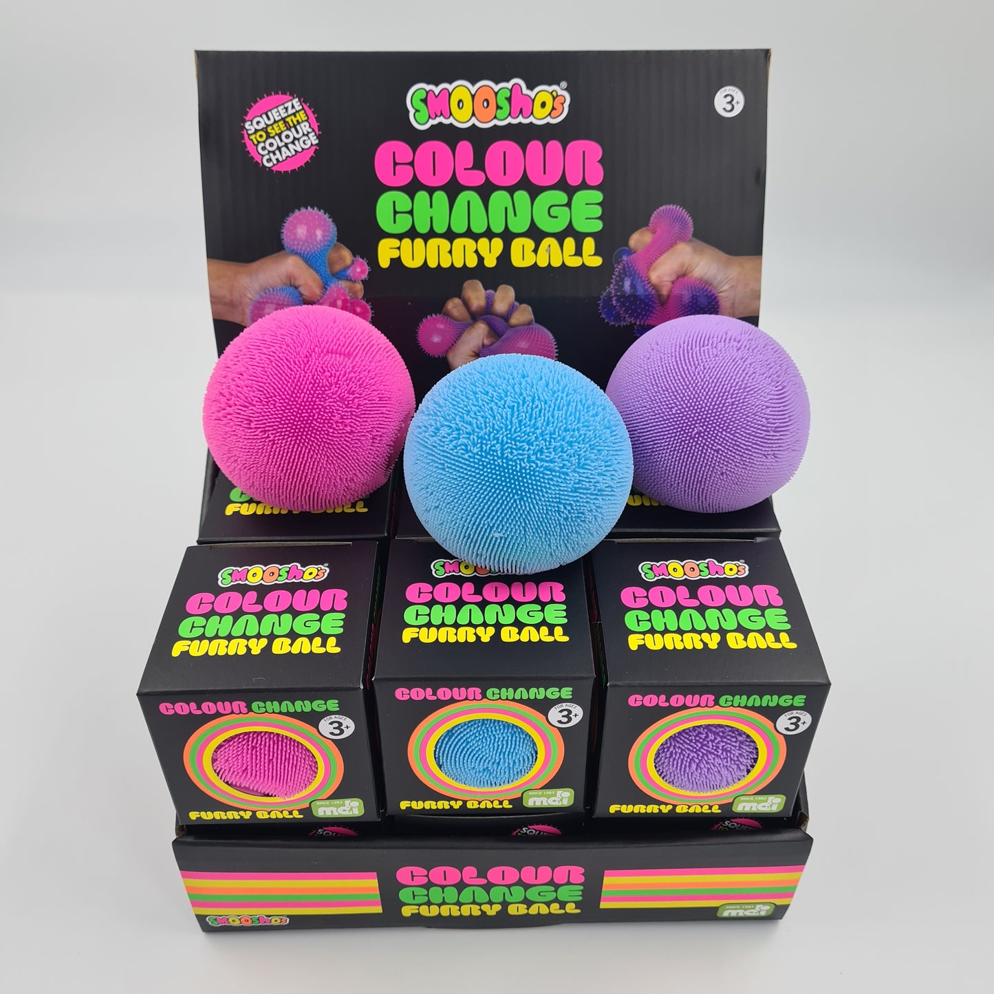 Smoosho's Colour Change Furry Ball