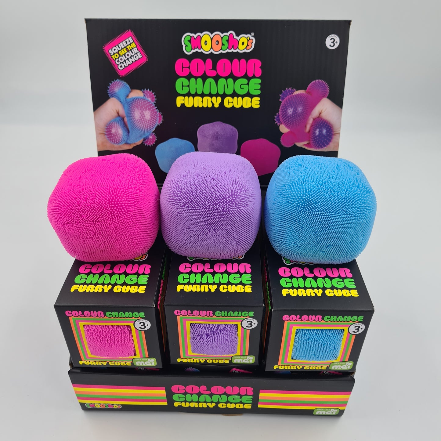 Smoosho's Colour Change Furry Cube