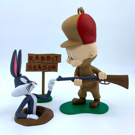 Elmer Fudd Bugs Bunny Figure