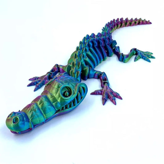 Flexi Skeleton Croc Articulated Figure