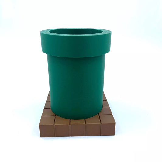 Super Mario Pipe Pen Holder/Pot Planter