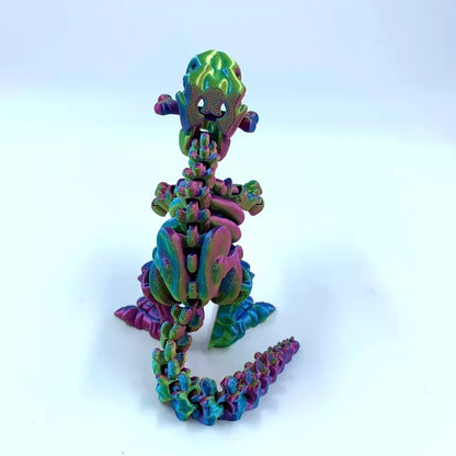 Skeleton T-Rex Dinosaur 3D Sensory Flexi Toy