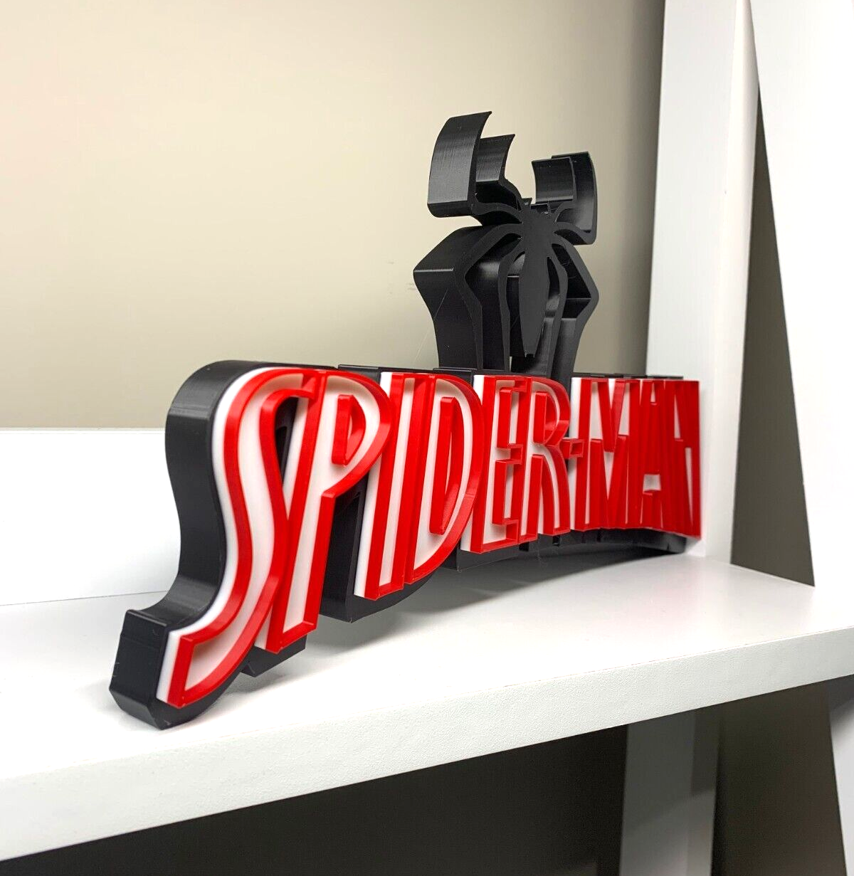 Spiderman Logo Figure