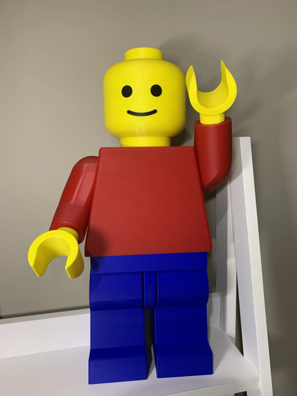 Articulated Giant Lego Man Figure